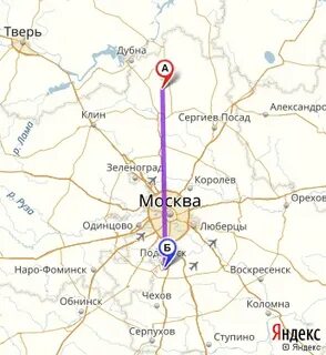 Чехов серпухов расстояние