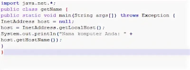 Be java net