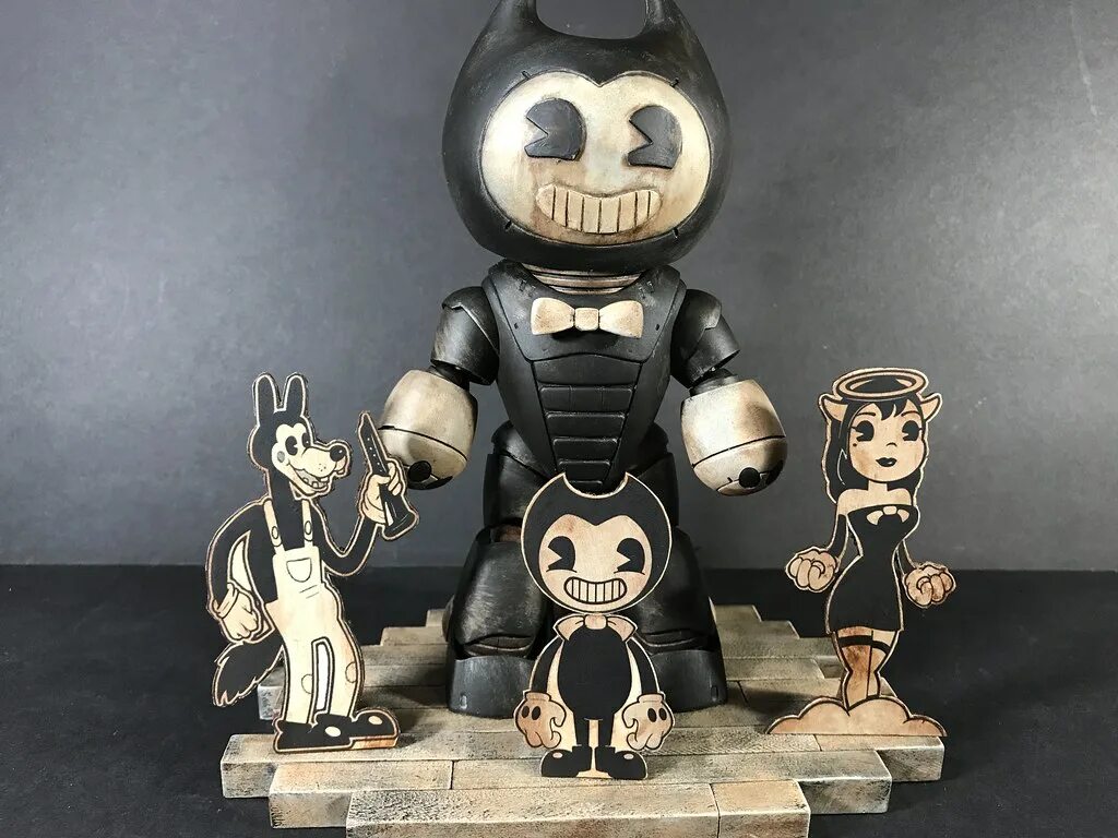 Игры бенди 2024. Конструктор Bendy and the Ink Machine.