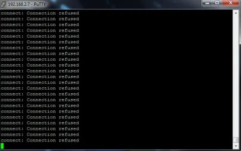 Connect refused