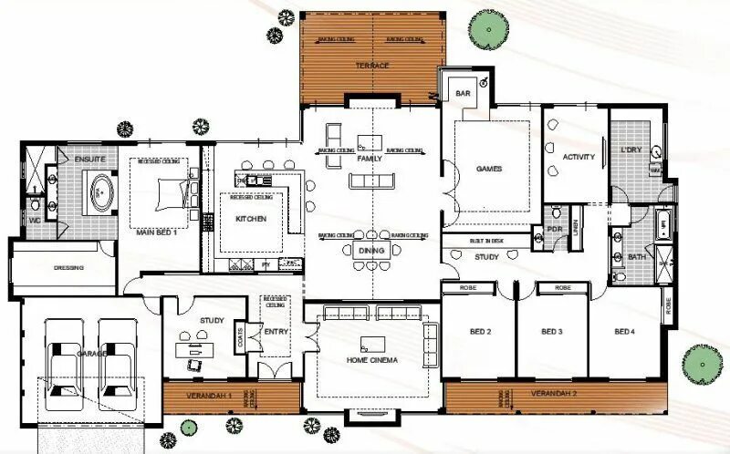 Engineering systems of a farmhouse. House plan. Farmhouse american floor plan. Engineering systems of a farmhouse. 1 floor house plan.