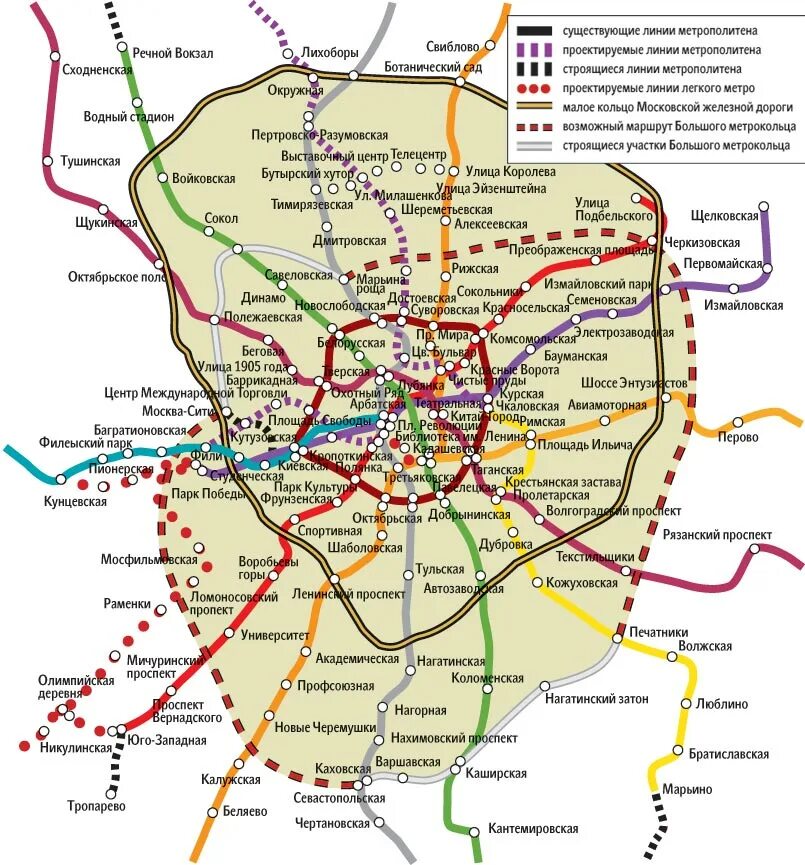 Где будет метро москва на карте. Карта Москвы метрополитена и станции метро. МКАД на карте Москвы с метро. Метро и кольцевые дороги Москва на карте. Карта Московской кольцевой метро.