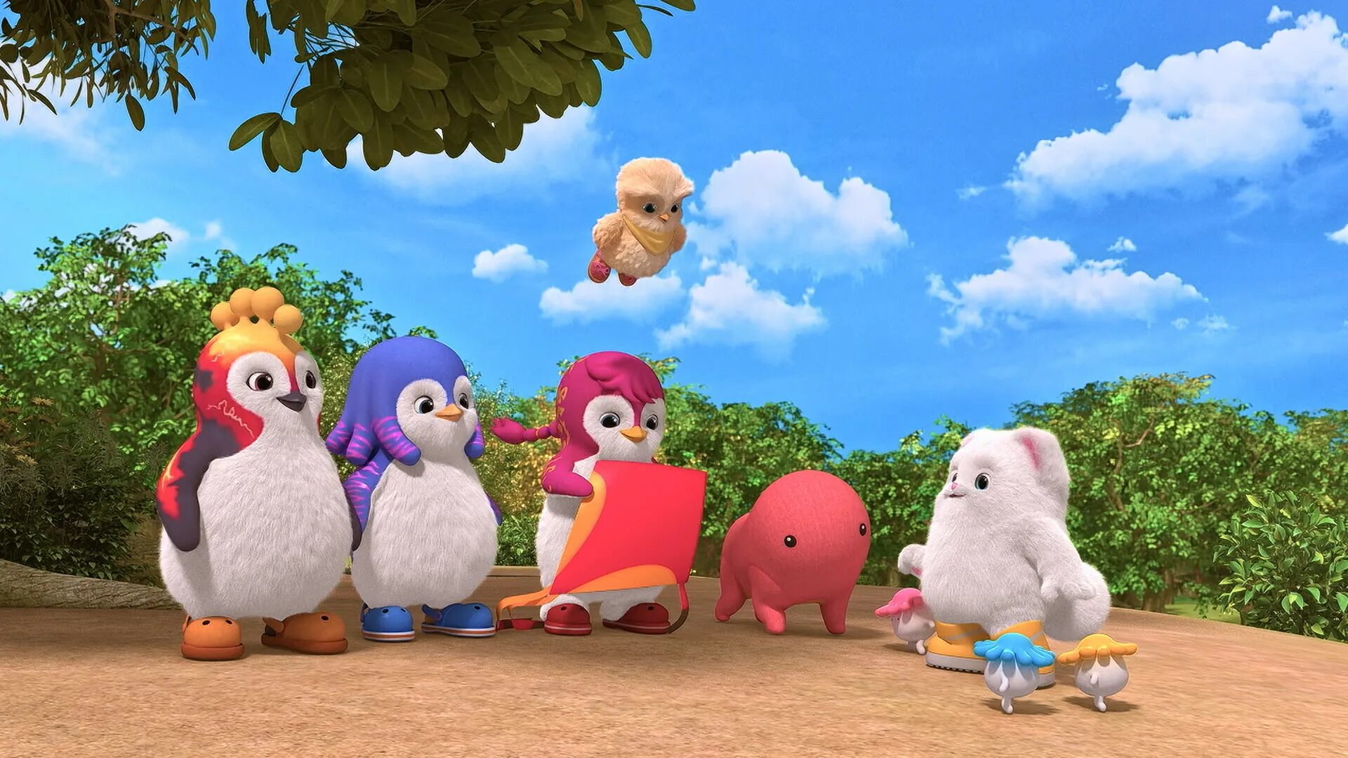 персонажи мультика баданаму. баданаму кюпи. баданаму. кадеты баданаму герои. Badanamu персонажи.