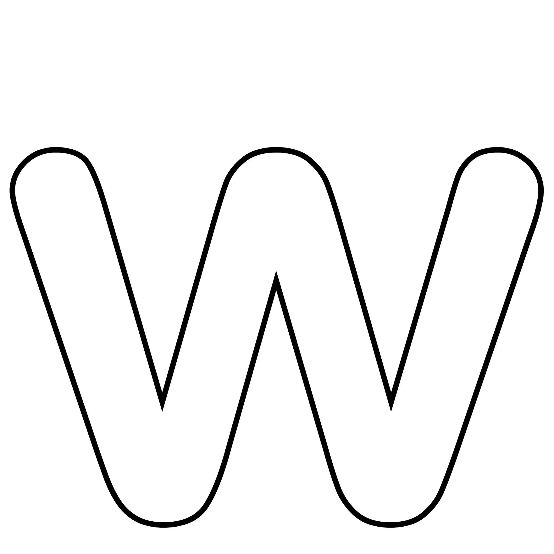 Алфавит w