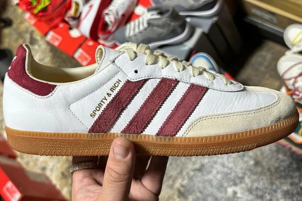 Adidas samba maroon. Adidas samba sporty and rich. adidas samba red. adidas samba green.