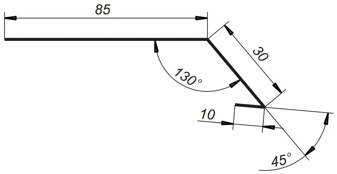 Капельник 5. Капельник конденсата 30х85. Капельник кр.корич. 85х6. Капельник 79х55х15. Капельник конденсата для мягкой кровли чертеж.