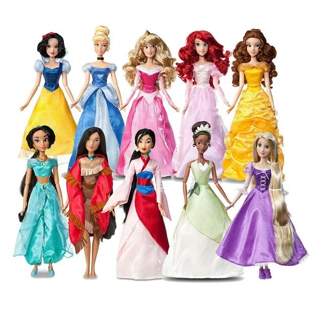 Кукла 'Бель в сверкающем платье', 28 см, из серии 'Принцессы Диснея', Mattel BBM