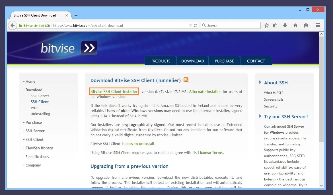 SSH клиент для Windows. Download Bitvise SSH client. PORTX SSH client. Bitvise ssh client