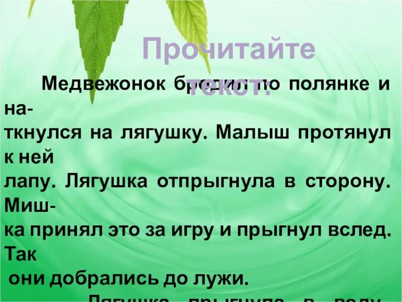Где же приятель. Медвежонок бродил по полянке. медвежонок и лягушка изложение. где же приятель изложение 2 класс. медвежонок отправился бродить по полянке.