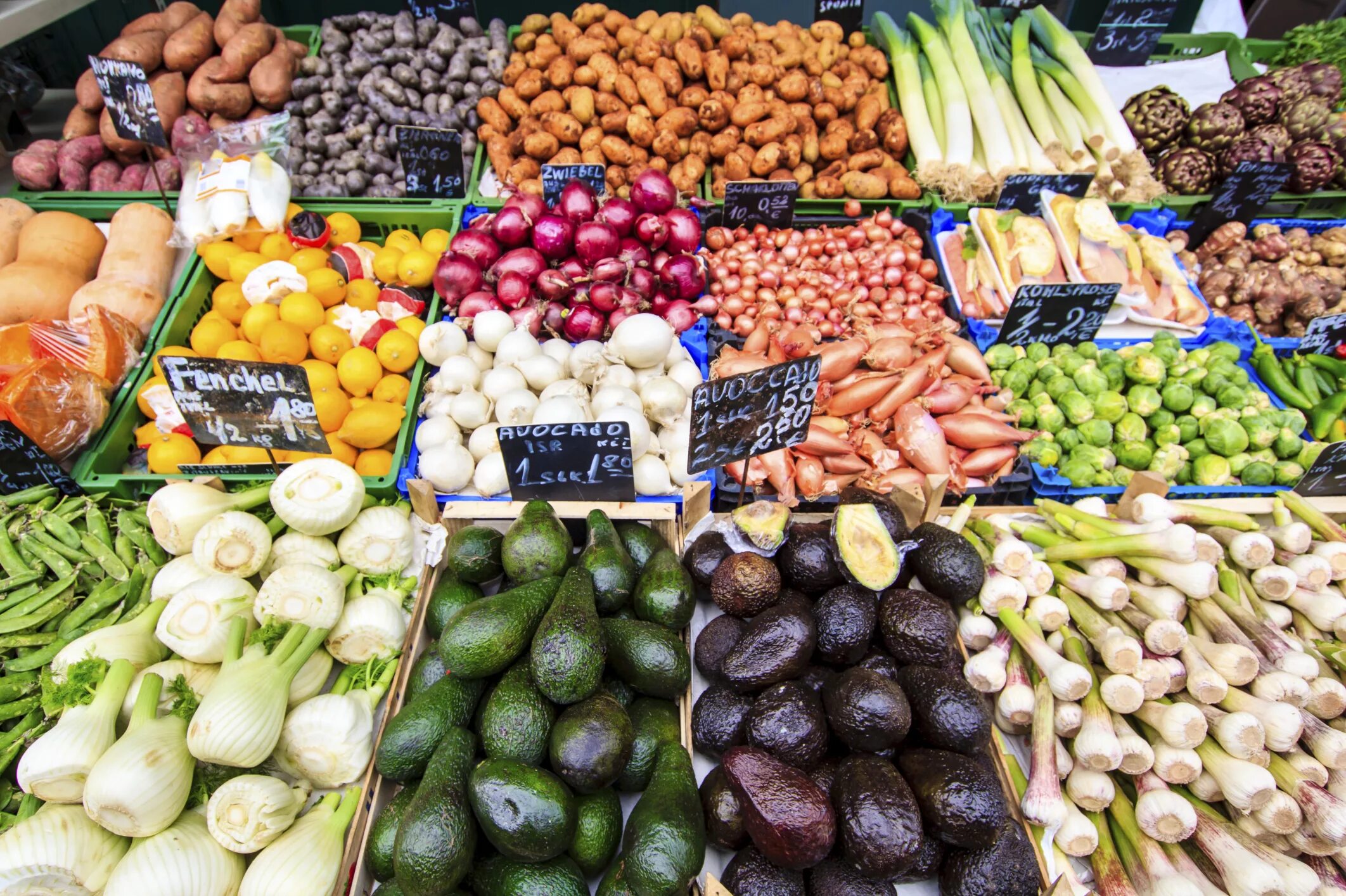 Vegetables market