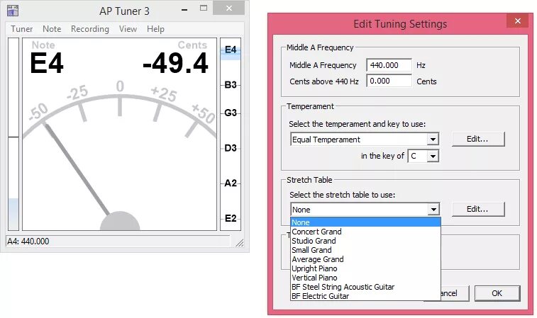Настроить приложение тюнер. Тюнер для настройки нот на скрипке. Тюнер для гитары 6 струн. Tuner программа. Приложение для настройки гуслей.