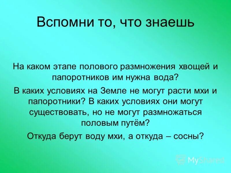 Папоротник нужна вода. Для размножения мхов нужна вода. Папоротникам нужна вода для размножения. Хвощам нужна вода для размножения. Наличие воды для размножения