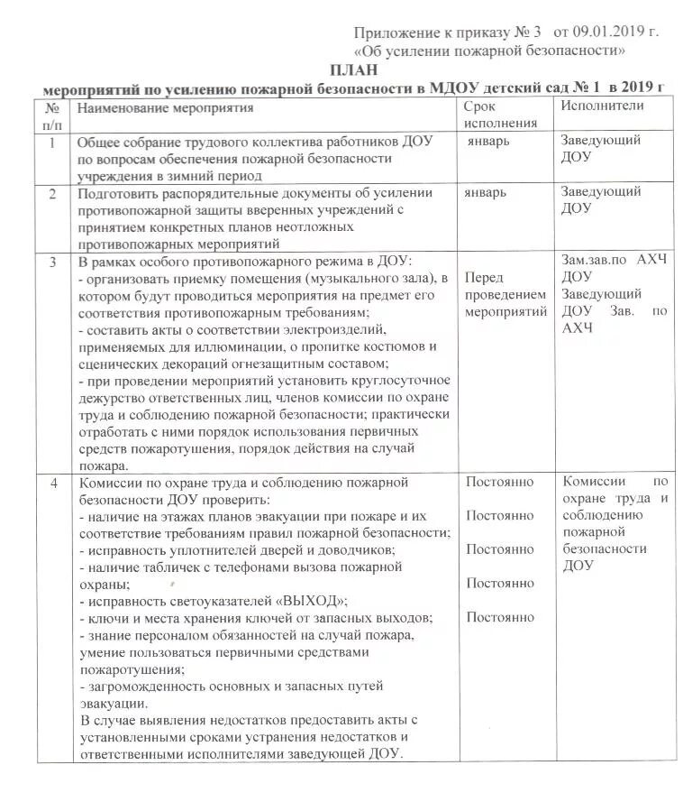 План мероприятий по пожарной безопасности. План мероприятий по обеспечению пожарной безопасности в ДОУ. Приказы по пожарной безопасности в ДОУ. План мероприятий по усилению противопожарного режима. Приказ инструкция о мерах пожарной безопасности