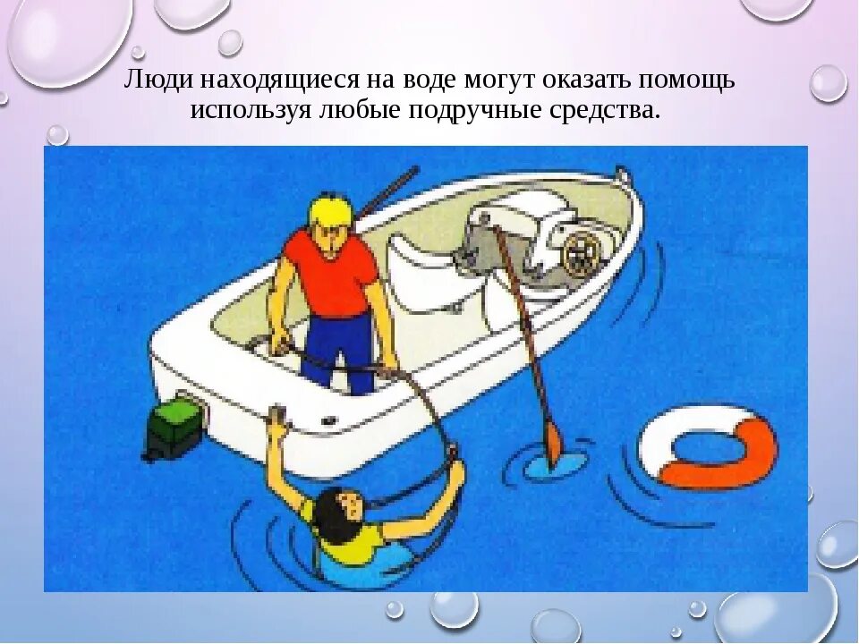 Подручные средства спасения. Безопасность на воде. рисунки на тему обеспечение безопасности на воде. правила на воде. подручные средства спасения на воде.