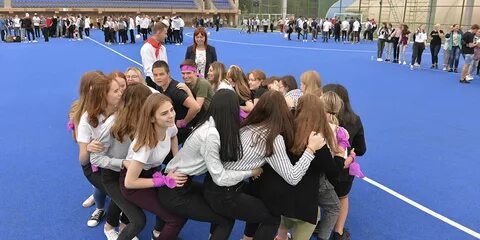 Посвящение в студенты в колледже
