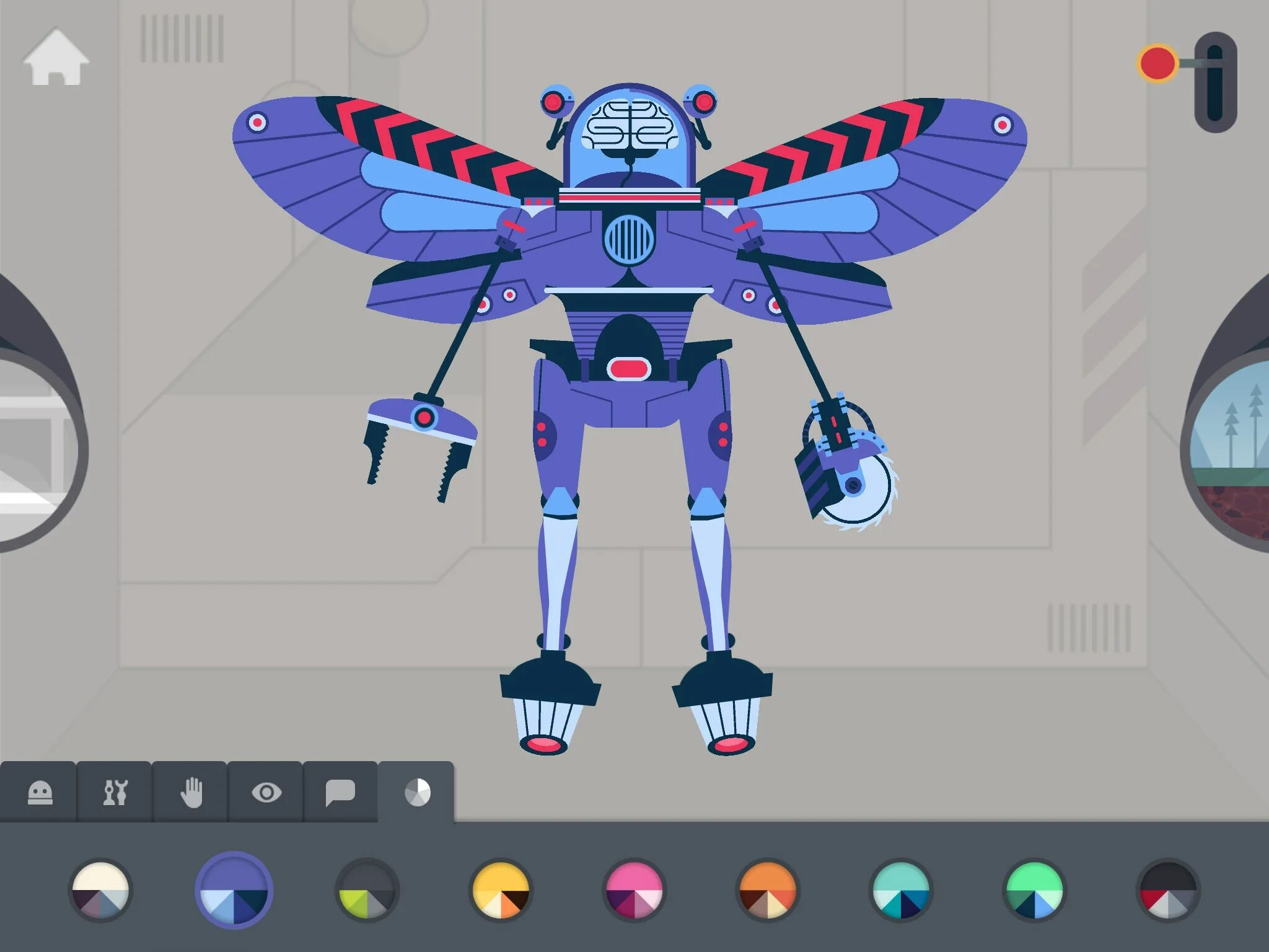 Создать робота в приложении. Фабрика роботов от tinybop. robot factory игра. robot factory игра старая. игра создай робота.