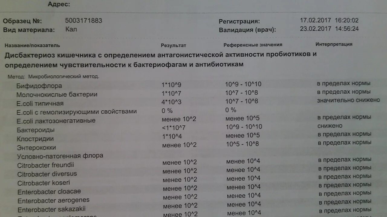 Золотистый стафилококк, дисбактериоз кишечника - Вопрос гастроэнтерологу - 03 Он