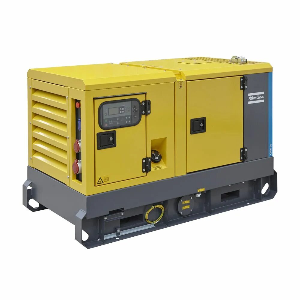Генератор атлас. Atlas copco qas 20. atlas copco qas 20 квт. дизельный генератор hyundai dhy-8000 le. atlas copco qas 60.