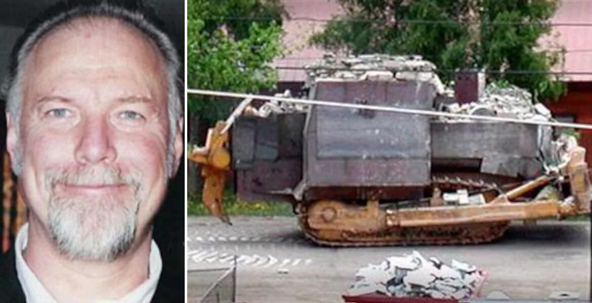 Marvin john. Марвин джон химейер. Марвин химейер бульдозер внутри. Футболка marvin heemeyer. Марвин химейер бульдозер.