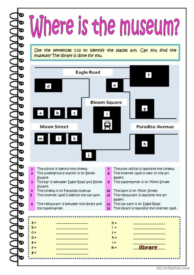 Where is the rest. Museums worksheets. in the museum worksheet. museums vocabulary worksheet. vocabulary for museums.