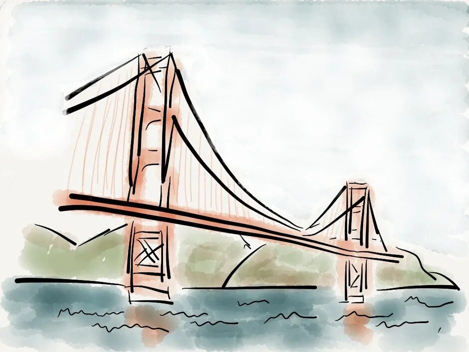Drawing the bridge