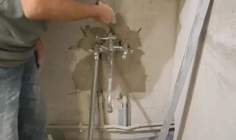 Выровнять стены в ванной гипсокартоном под плитку