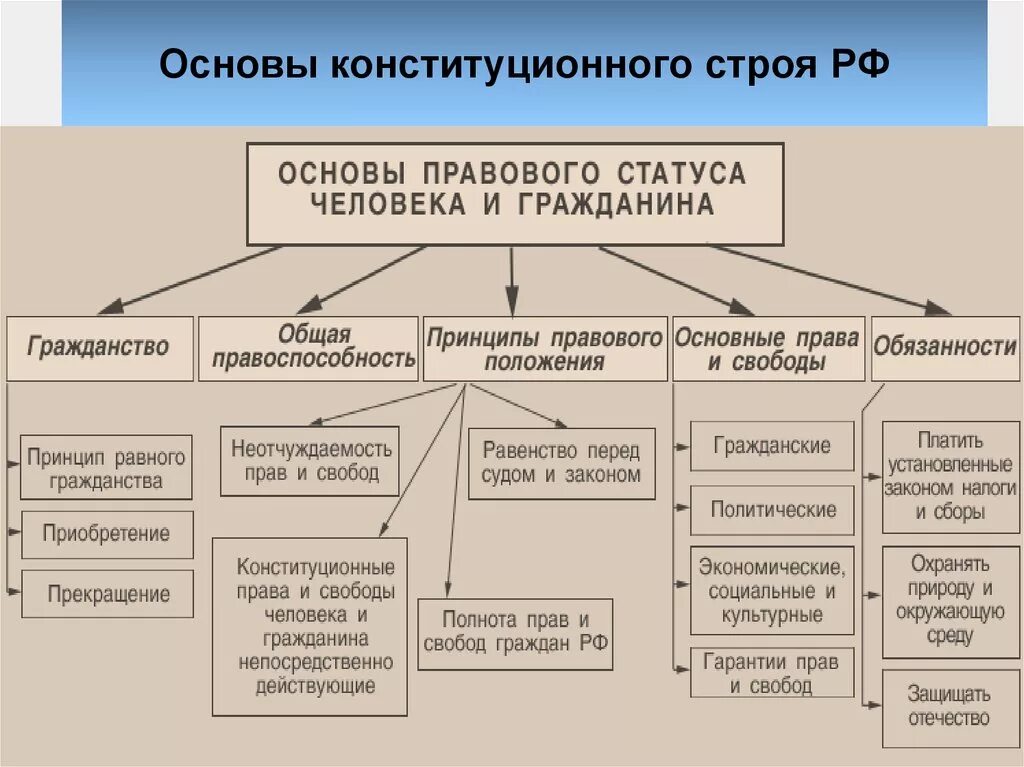 Основы статуса личности конституция. Принципы конституционного строя России таблица. Положение Конституции РФ Конституционный Строй. Основные принципы конституционного строя таблица. Основы конституционного строя Российской Федерации таблица.