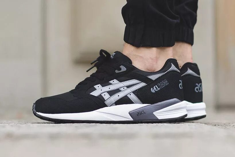 Асикс Gel Saga. Кроссовки ASICS Gel Saga. Асикс Gel Saga Black. ASICS Gel Saga Black.