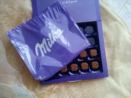 Милка в коробке