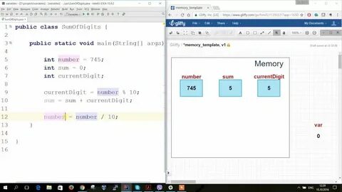 Сумма цифр java