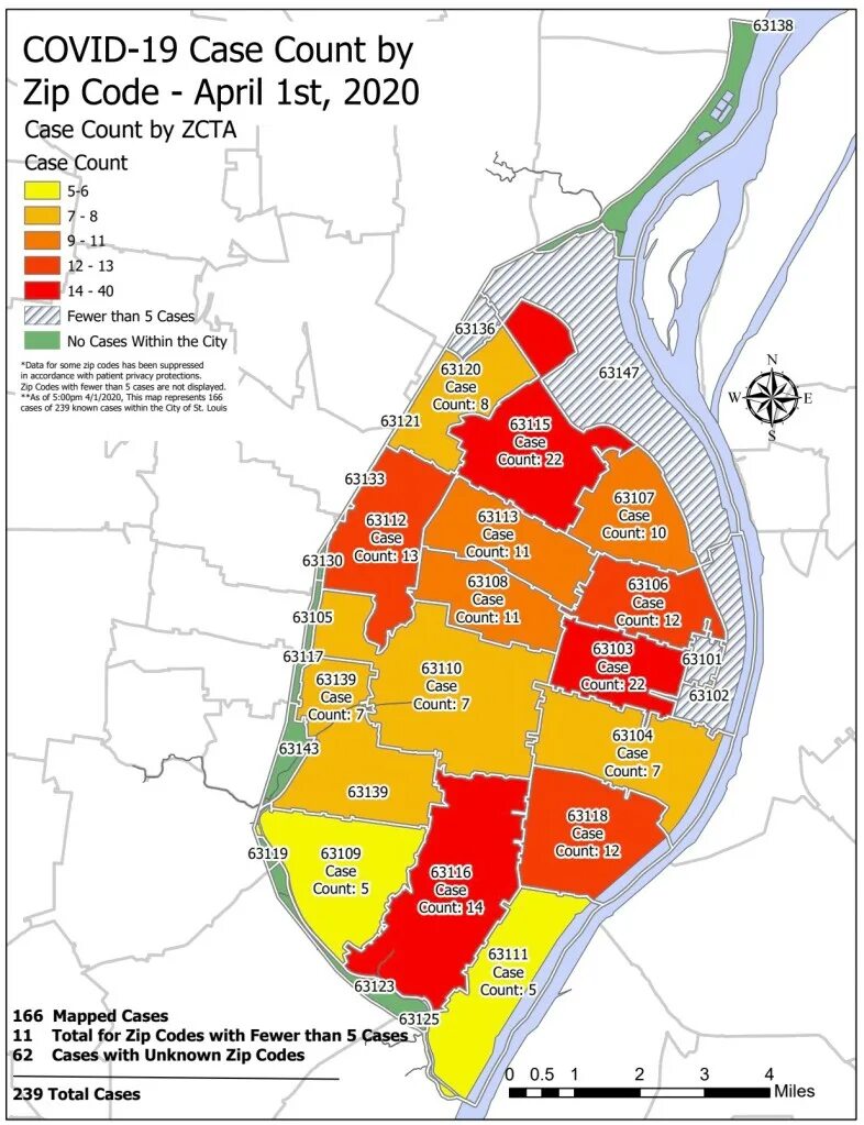 Zip code street