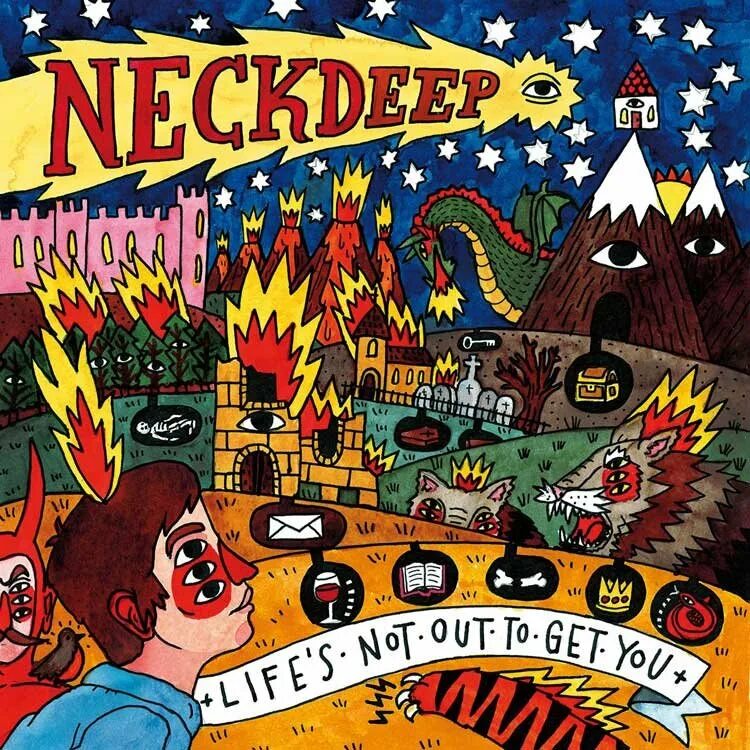 Not that deep. Neck deep. neck deep альбомы. обложка neck deep. neck deep life&#039;s not out to get you.