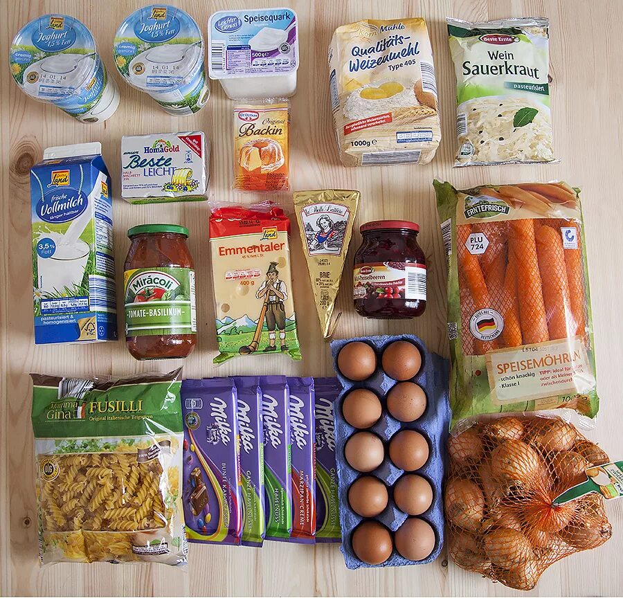 Компания много продуктов. Продукты из Германии. Германские продукты питание. Немецкие товары. Продукты на немецком.