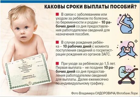 Получить пособия на новорожденного