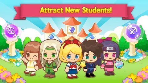 Idle magic school мод