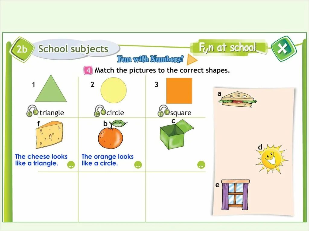 Match the subject. Match the pictures to the correct Shapes. Match the pictures to the correct Shapes перевод. Match the pictures to the correct Shapes 3 класс. Match the pictures to the pictures.