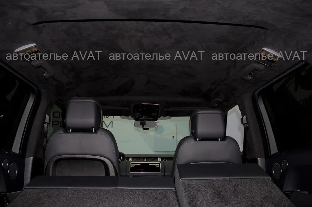 потолок в Алькантару Range Rover Evoque - Tuningsalona на DRIVE2