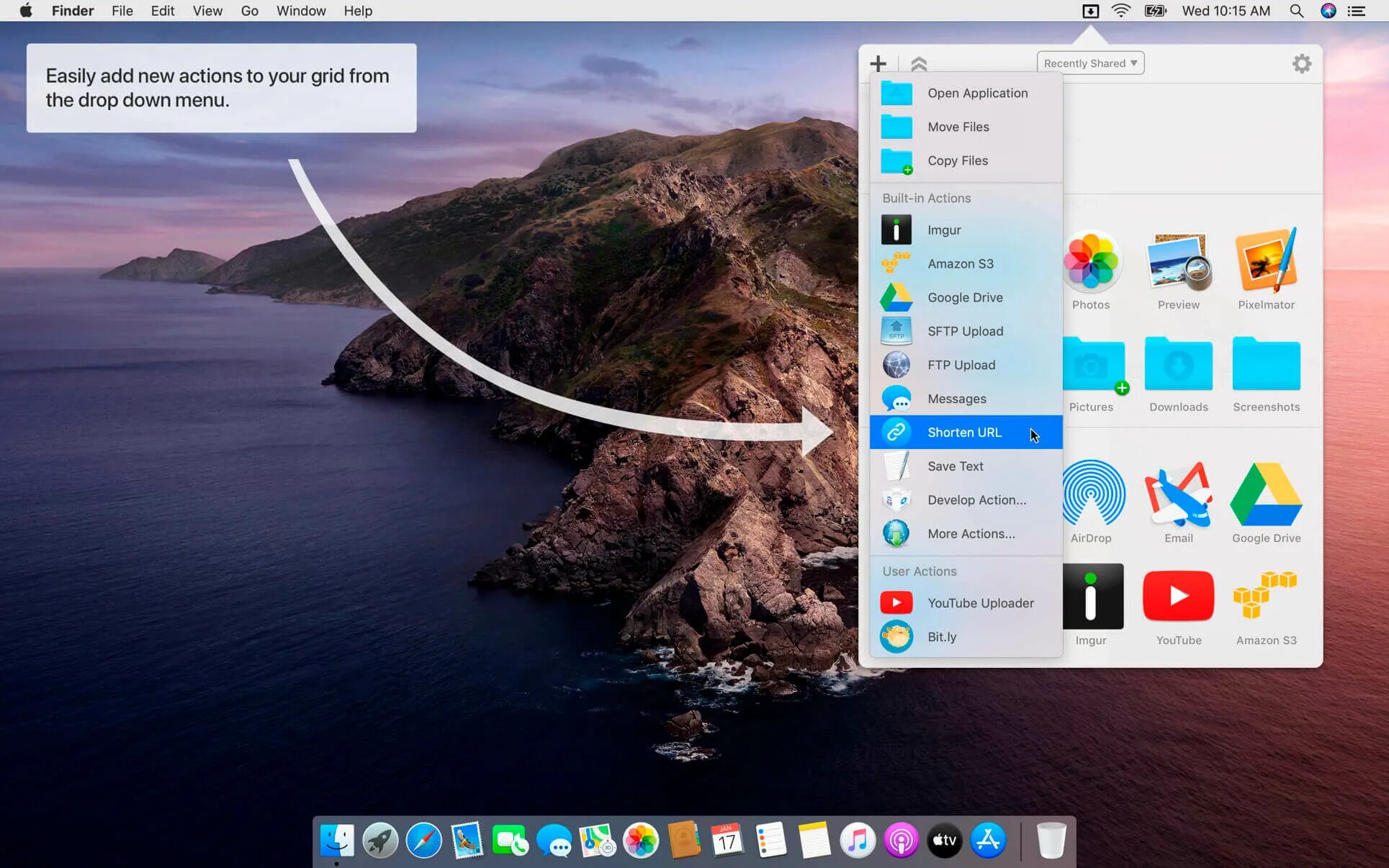 Лучшие программы для mac os. Программа для лаунчпадов. dropzone 4.4. arq 5.0.8 mac os. drag drop zone.