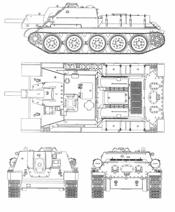 Т 70 м мальгинов чертеж henkofholland mastermodelling Ostmodels- military vehicles scale 1/72-1/76