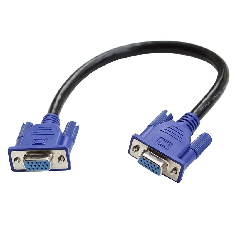 Кабель vga мама мама