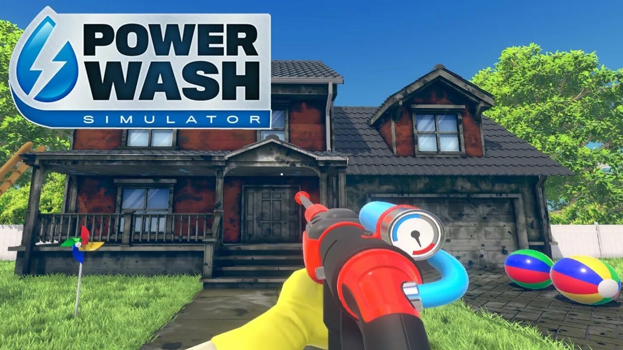 Играет powered. Power washing Simulator. Powerwash игра. Powerwash Simulator 2022. Powerwash обложка игры.