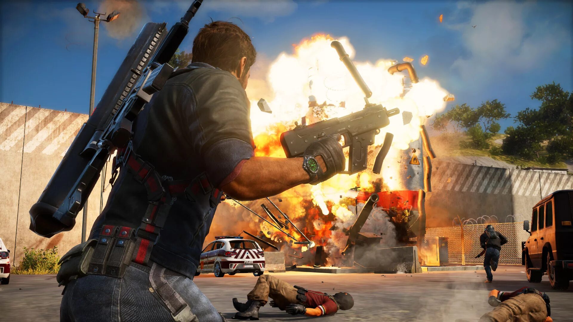 Игра just cause 3. Just cause 3 экшен. Just cause 3 солдаты. Just cause 3 разрушение. Рабочие 3d игры