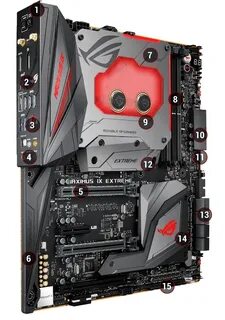 Материнская плата asus rog maximus
