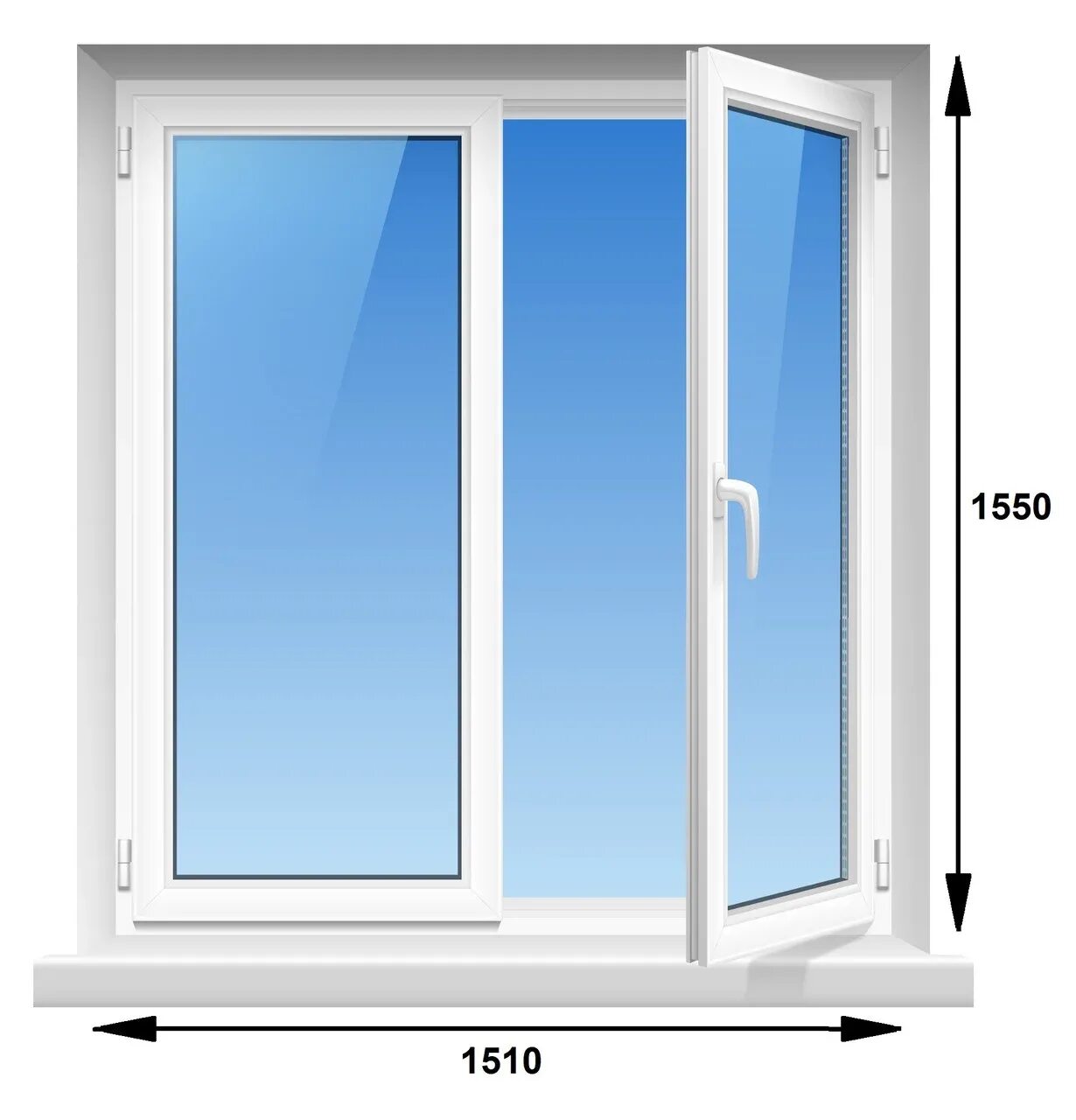 Окно пластиковое стандартные цена. Окна ПВХ VEKA. Окно 1300*1400 поворотно-откидное. Двустворчатое окно 1300 х 1400 мм.