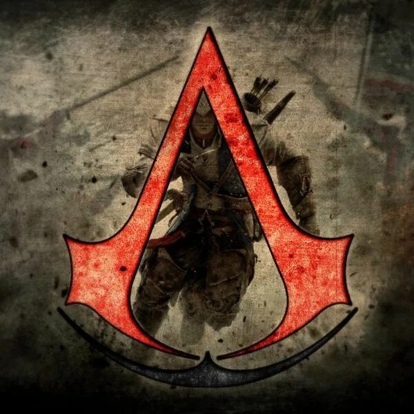 ASSASSIN'S CREED UNITY GOLD LOGO M T-SHIRT NEW SHORT SLEEVE AC5 Assassins creed