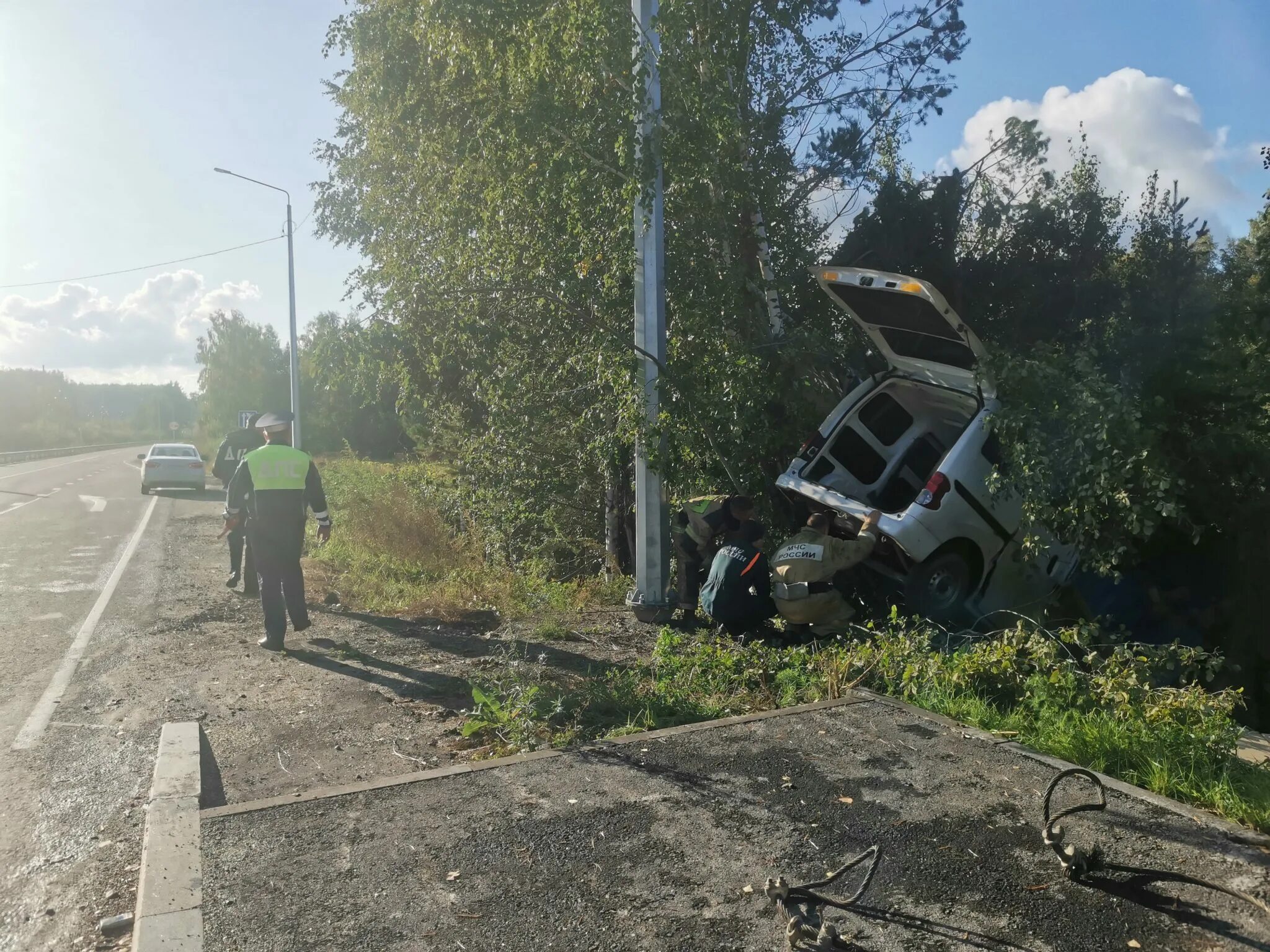 ДТП 2 03 24 на трассе около г.Березовский.