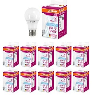 Светодиодные лампы osram груша