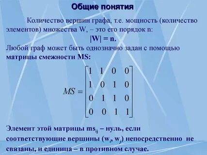 Графы 10 класс