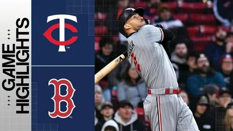 Twins vs. Red Sox Highlights 04/19/2023.