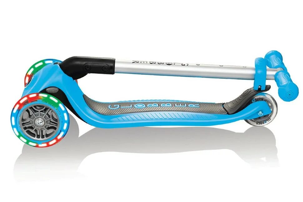 Globber lights. Самокат глоббер трехколесный. globber primo foldable lights голубой. самокат globber primo(синий). самокат globber трехколесный детский.